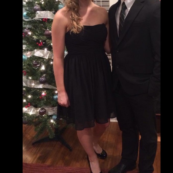 🔴HOST PICK🔴Black strapless dress🔴 - Picture 2 of 5